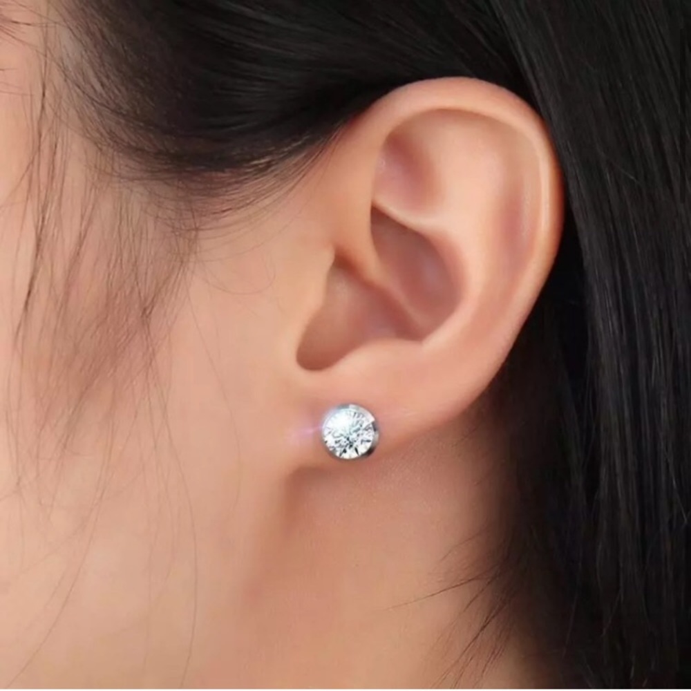 Swarovski Elements Crystal Studs - Picture 3 of 9
